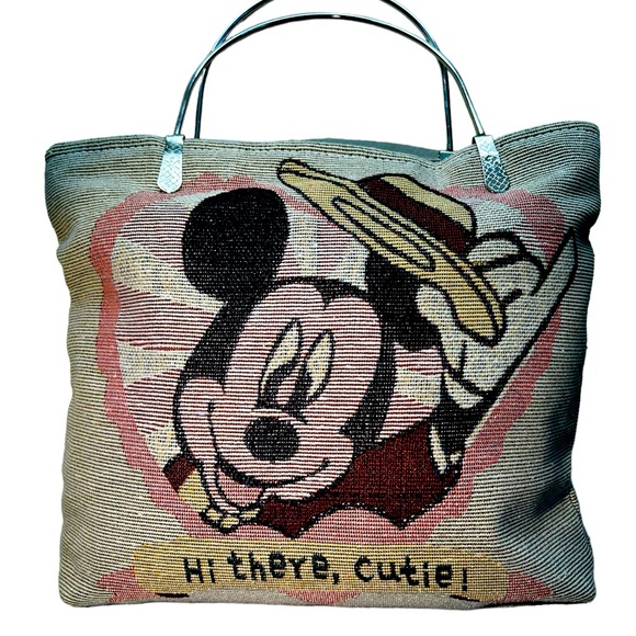 Rare Vintage Mickey Mouse Bag - Picture 1 of 3